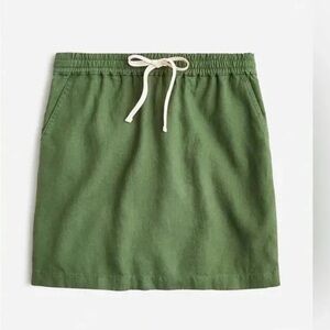 J. Crew Seaside Skirt, Olive Green, EUC, Size Small